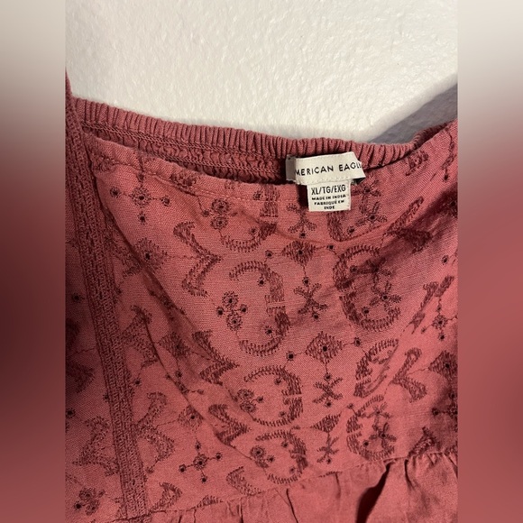 American Eagle Outfitters Women’s Boho Peplum Blouse - Picture 2 of 5